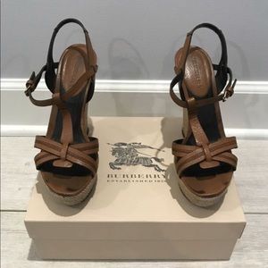 Burberry brown leather shoes! Nice shoes!